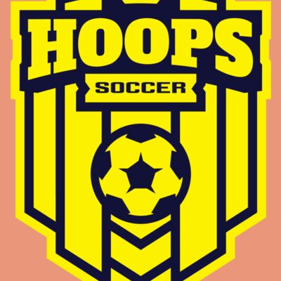 Hoops Soccer logo template Thumbnail