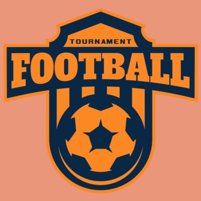 Football Tournament logo template Thumbnail