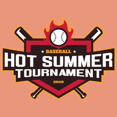 Hot Summer Tournament Baseball logo 01 Thumbnail