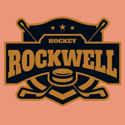 Rockwell Hockey logo template Thumbnail