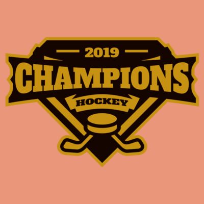 Champions Hockey logo template Thumbnail