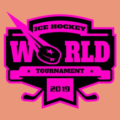 World Ice Hockey Tournament logo template Thumbnail