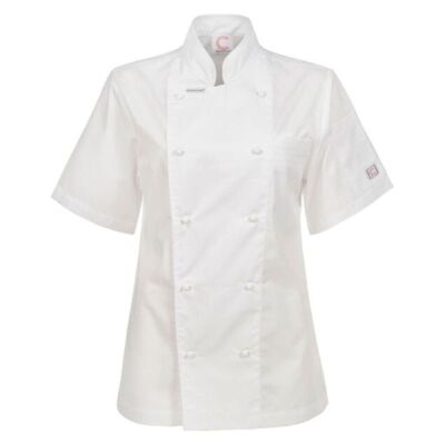 Womens Executive Chefs Lightweight Jacket Short Sleeve Thumbnail