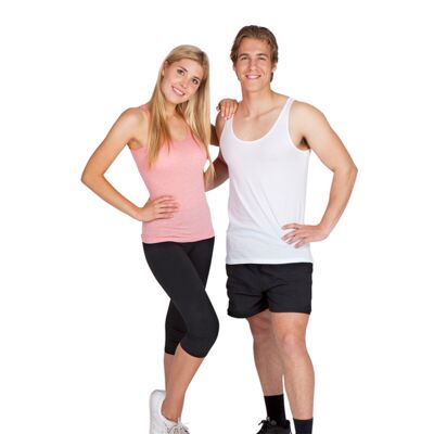 Womens American Style Singlet Thumbnail