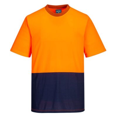 Hi Vis Contrast Class D Tee Shirt Short Sleeve Thumbnail