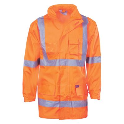 HiVis Cross Back D/N “2 in 1” Rain Jacket Thumbnail