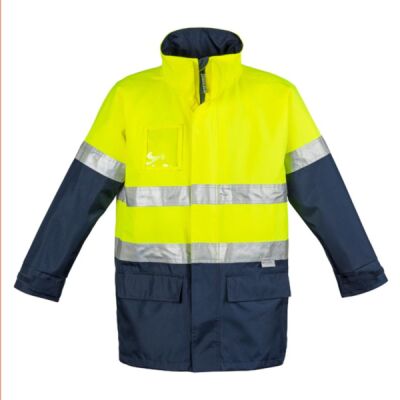 Mens Hi Vis Waterproof Lightweight Jacket Thumbnail