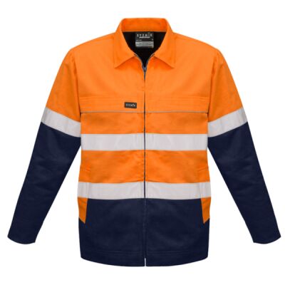 Mens Hi Vis Cotton Drill Jacket Thumbnail