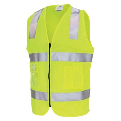 Side Panel Safety Vest with Generic Reflective Tape Thumbnail
