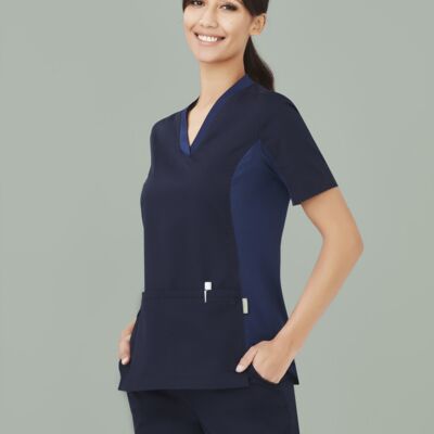 Womens Riley V-Neck Scrub Top  Thumbnail