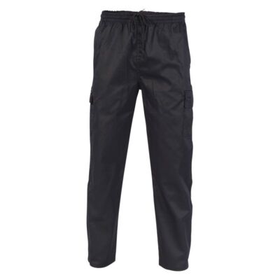 Drawstring Poly Cotton Cargo Pants Thumbnail