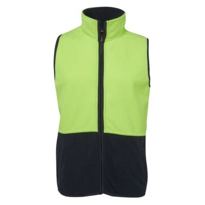 Mens Hi Vis Polar Vest Thumbnail