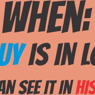 When A Guy is in Love Thumbnail