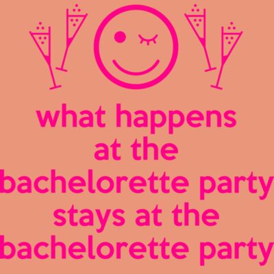 What happens at the bacheloratte party stays at the bacheloratte party Thumbnail