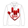 Custom Full Sublimated Long Sleeve Polo (MOQ 10) Thumbnail