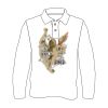 Custom Full Sublimated Long Sleeve Polo (MOQ 10) Thumbnail