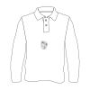 Custom Full Sublimated Long Sleeve Polo (MOQ 10) Thumbnail