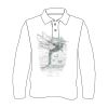 Custom Full Sublimated Long Sleeve Polo (MOQ 10) Thumbnail